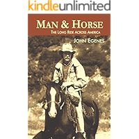 Man & Horse: The Long Ride Across America book cover Man & Horse: The Long Ride Across America book cover