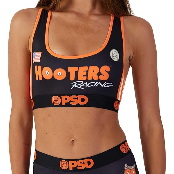 PSD Women's Hooters Racing Boy Shorts, Multi, S at Amazon