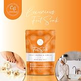 CalmGenix Foot Soak Sweet Orange Vanilla Tea Tree Oil Dead Sea Salt 4 Hard Skin view 6