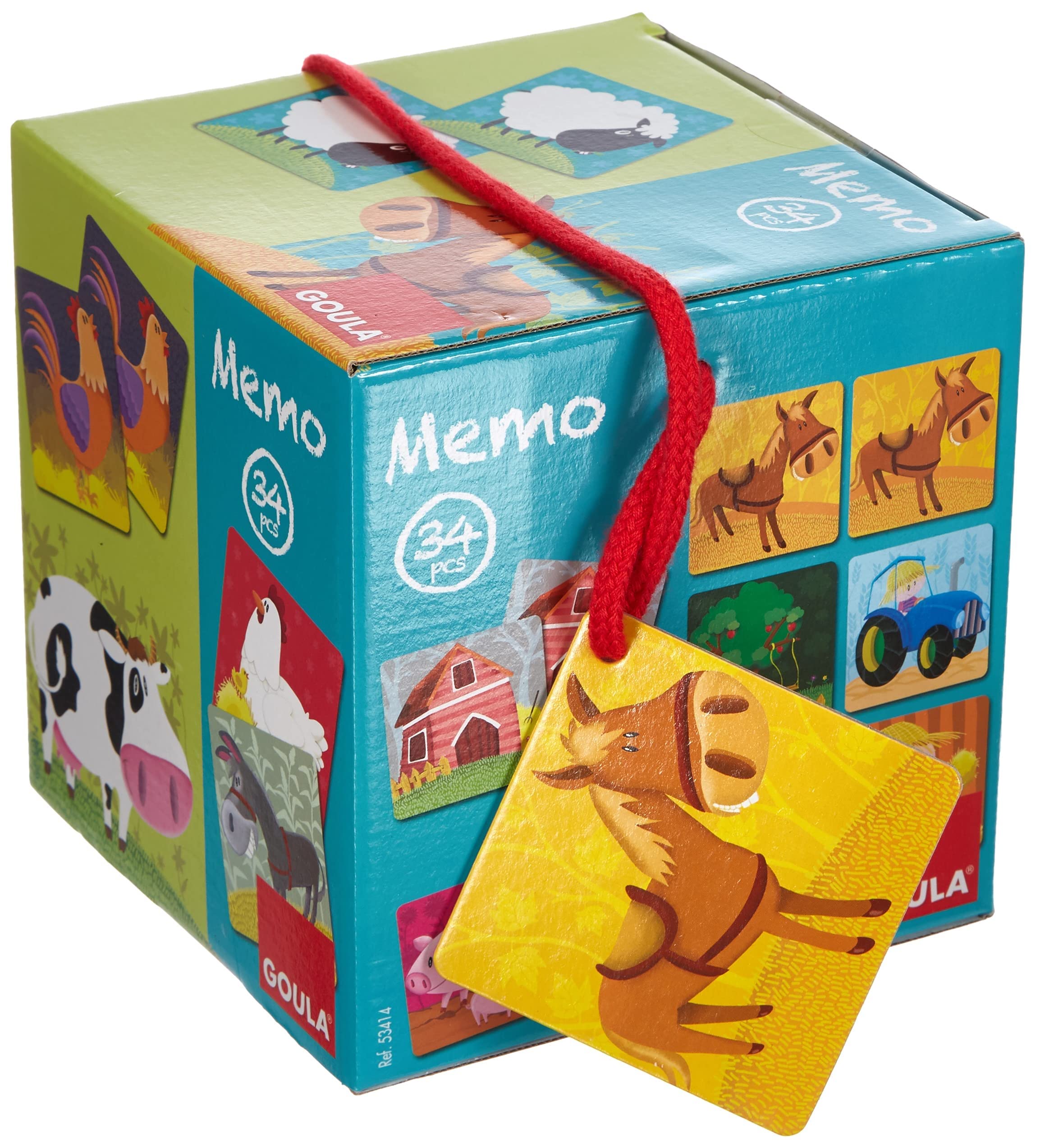 Jumbo Goula D53414 Farm Memo Playset