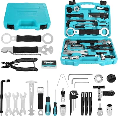 DURATECH 41-Piece Bicycle Repair Kit with Tool Box