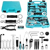 DURATECH 41 Pieces Bike Repair Tools, Complete Bike Tools Kit with Storage Box, Mountain Bike Maintenance Tools, for Mountain