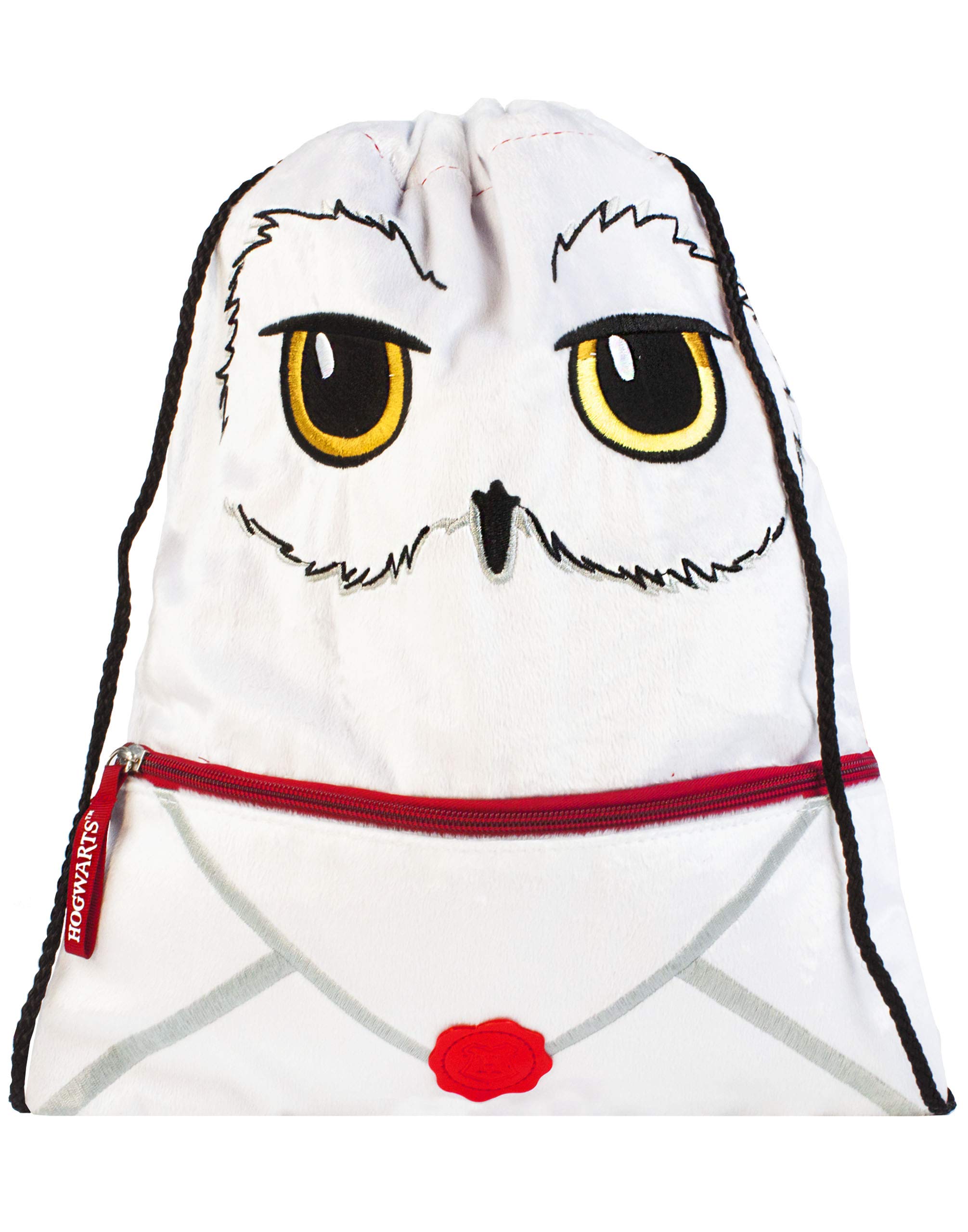 Harry Potter Swim Bag | Hedwig Owl Delivery Plush Trainer PE Drawstring Backpack | Wizard Witchcraft Gifts One Size