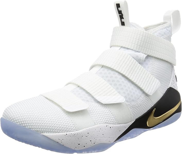 lebron soldier 11 white and gold
