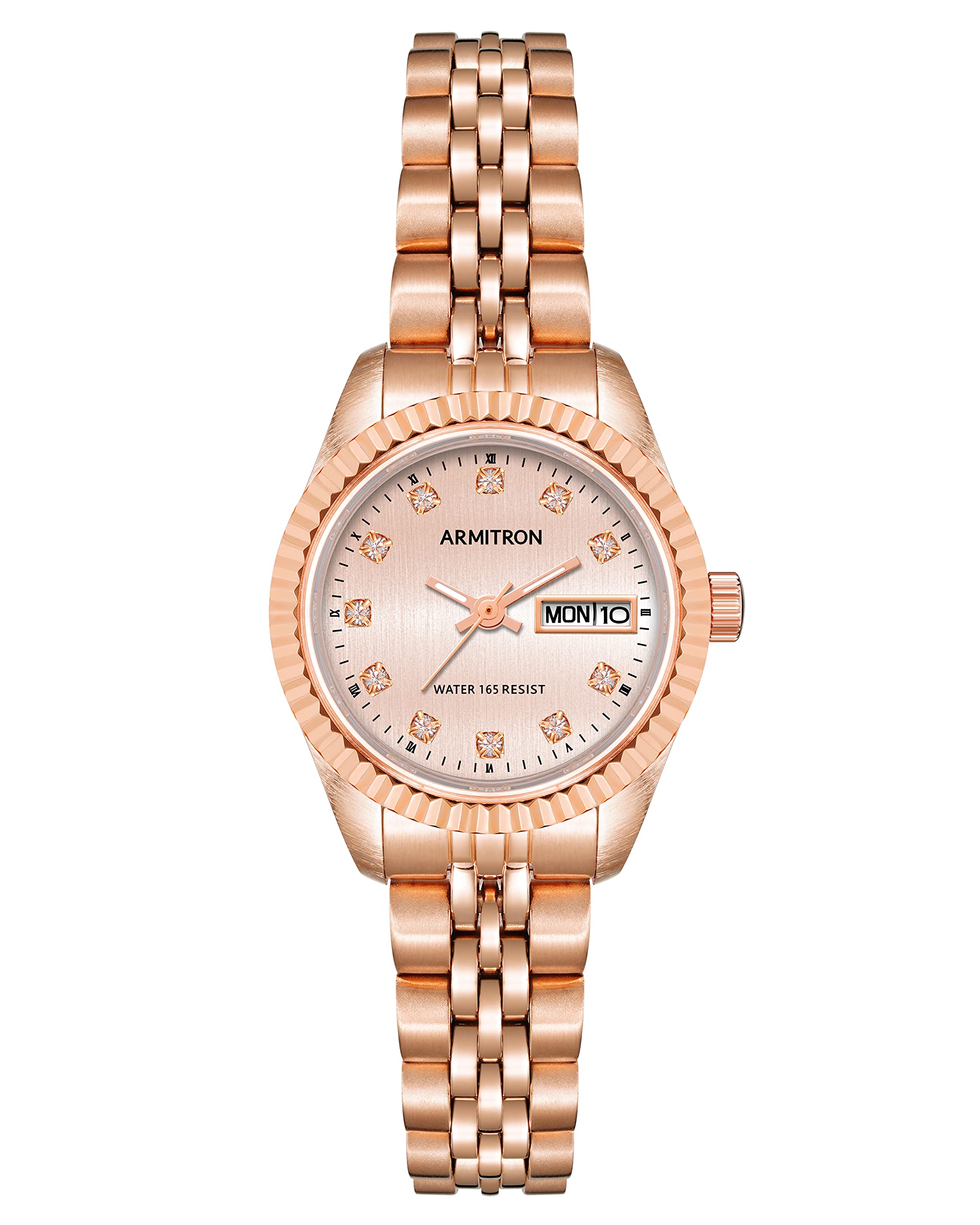 Women\'s Genuine Crystal Accented Bracelet Watch, 75-2475 Amazon.com: Armitron Women main image 2