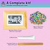 Purple Ladybug Decorate Your Own Mosaic Photo Frame Craft Kit view 3