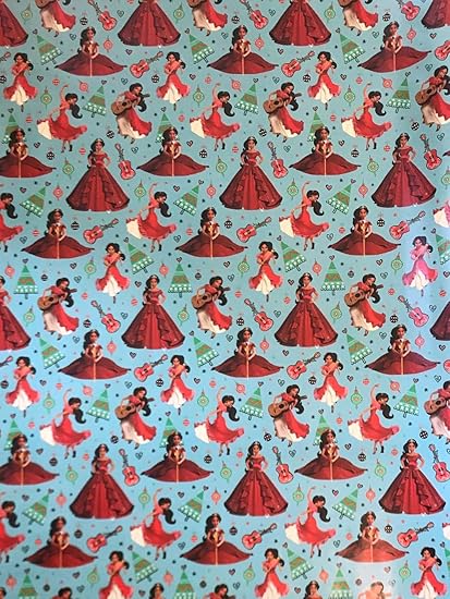 girls christmas wrapping paper