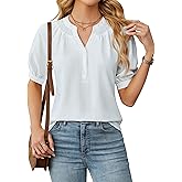 Blooming Jelly Women's Dressy Tops Business Casual Blouses Summer Button Down Work Shirts 2025