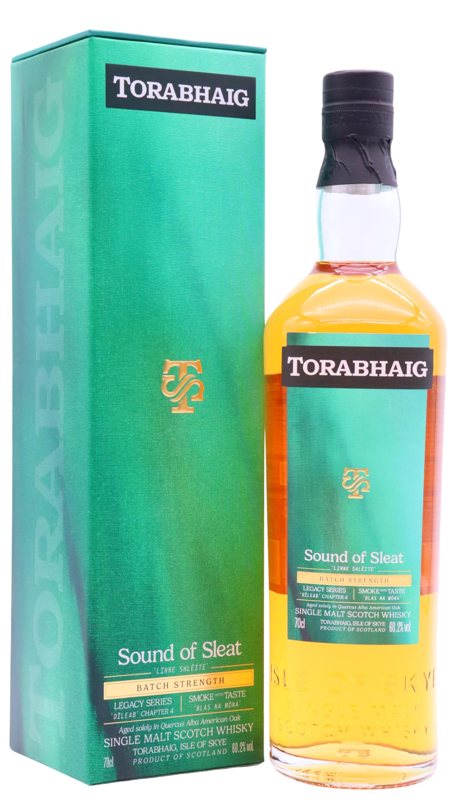 Torabhaig Sound of Sleat Chapter No. 4 Isle of Skye Single Malt Scotch Whisky Batch Strength 60,2% vol. 0,7l