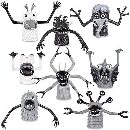 finger monsters rubber finger puppets