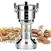 Grain Mill 150g,flour mill grinder for home,Electric Stainless Steel Grain Grinder for Wheat,Spices,coffee,Corn and Other Dry Food Grinders for Kitchen