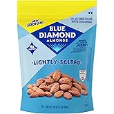 Blue Diamond Almonds Lightly Salted Low Sodium Snack Nuts, 16 oz, Pack of 1