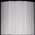 500 Pcs Clear Disposable Drinking Plastic Straws.(0.23'' diameter and 8.26" long)