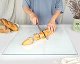 Kitchenville Glass Chopping Board 50x40cm Tempered Heat-Resistant view 3