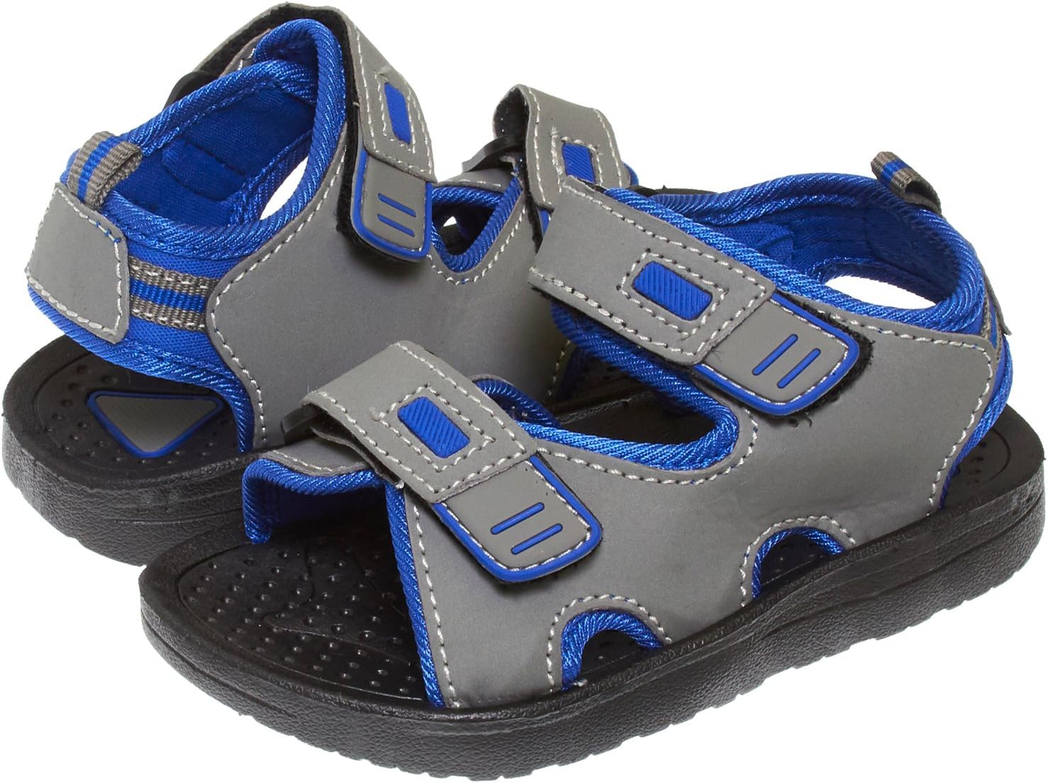 SkysoleBoys Double Adjustable Strap Lightweight Sandals