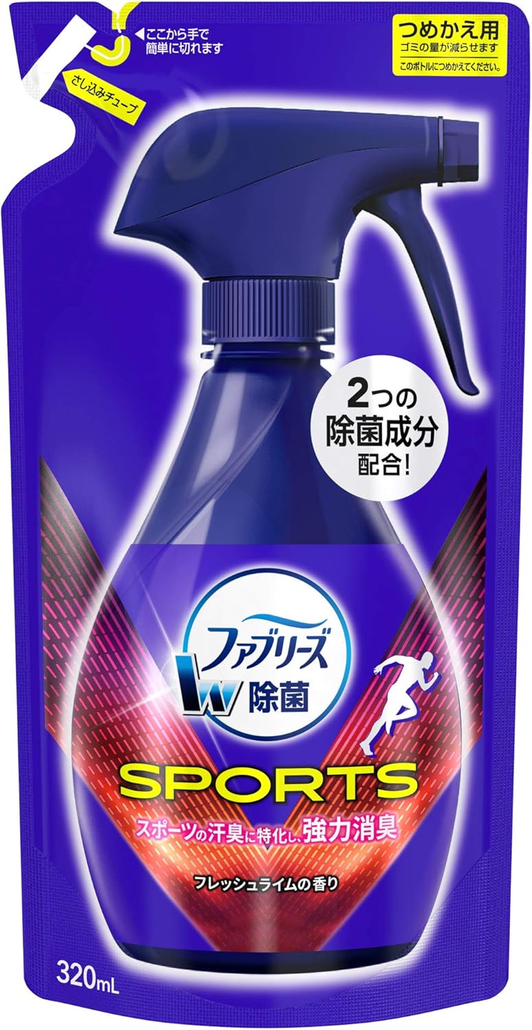 Amazon ファブリーズ スポーツ 除菌消臭スプレー 布用 フレッシュライムの香り 詰め替え 3ml ファブリーズ ドラッグストア Amazon ファブリーズ スポーツ 除菌消臭スプレー 布用 フレッシュライムの香り 詰め替え 3ml ファブリーズ ドラッグストア