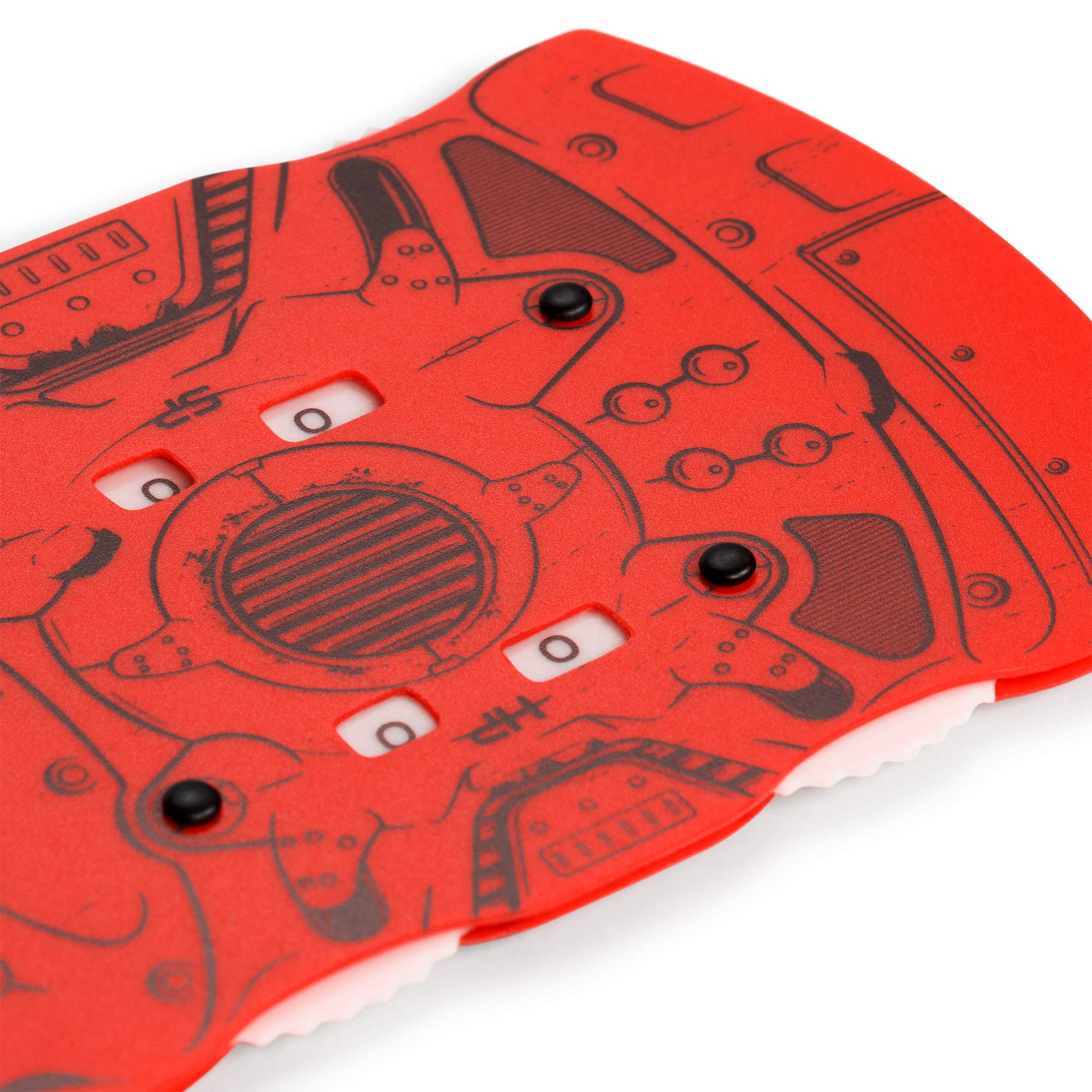 5-pack Sci-Fi Pocket Health Trackers - Space Alien, Retro Tabletop RPG Role Playing Game Accessory - Character HP Tracker Compatible with Starfinder and Dungeons & Dragons
