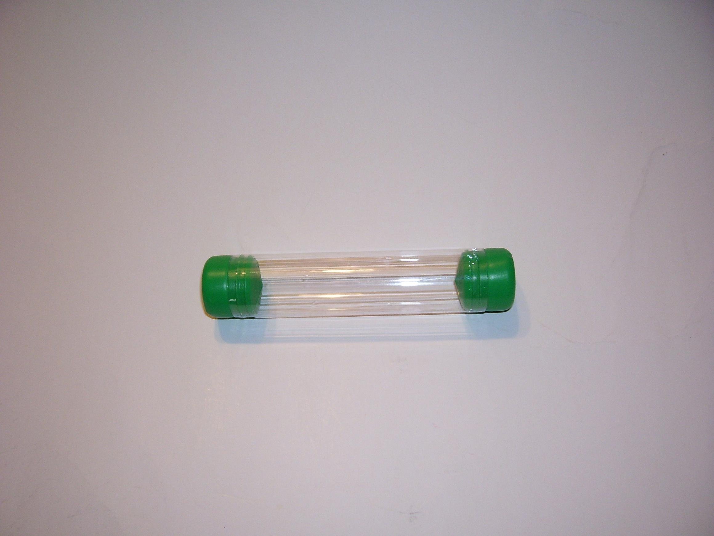 Mua Clear plastic storage tubes with caps, One Inch diameter, One dozen