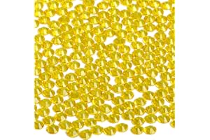 CMBYN 2880 Pieces SS12 Citrine Hotfix Rhinestones Flatback Round Crystal Glass Rhinestones Gems for Crafts Nail Face Art Clothes Shoes Bags DIY