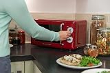 Russell Hobbs 17L Red Retro Solo Microwave 700W, 5 Power Levels view 6