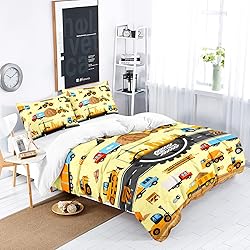 OWL QUEEN Cars Duvet Cover Queen Size, Cartoon Car