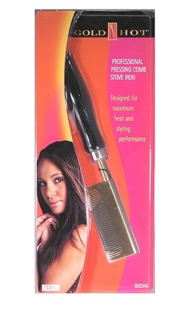 gold n hot electric pressing comb