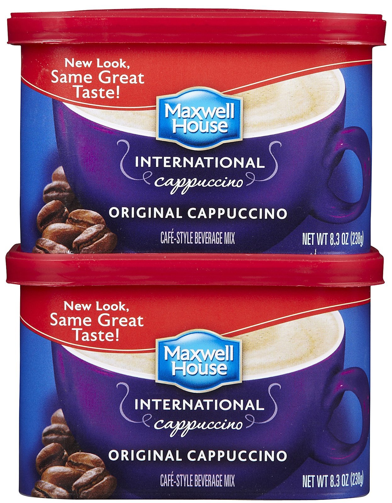Maxwell House International Coffee Orange Cafe, 9.3ounce Container, (Pack of 3