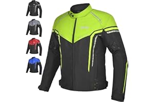 AHS SPORTS AHS Zenith X7 Motorbike Men’s Riding Jacket Motorcycle Jacket for Men Waterproof Jacket CE Armored Protection all season