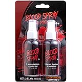 Spooktacular Creations 2 Packs of 2 oz Halloween Vampire Blood Spray Fake Blood for Halloween Costume, Zombie, Vampire and Mo