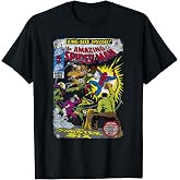 Marvel Spider-Man Sinister Six Villains Comic Cover T-Shirt Small