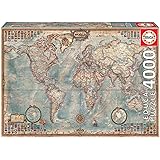 4,000 Piece Puzzle - The World Map