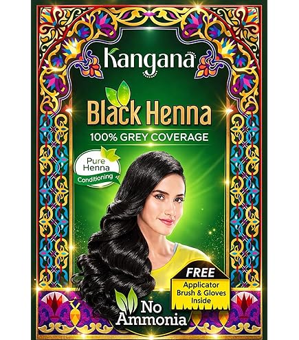 Banjara's Black Henna 50パック Amazon.com : Banjara's Black Henna Hibiscus + Henna - Healthy