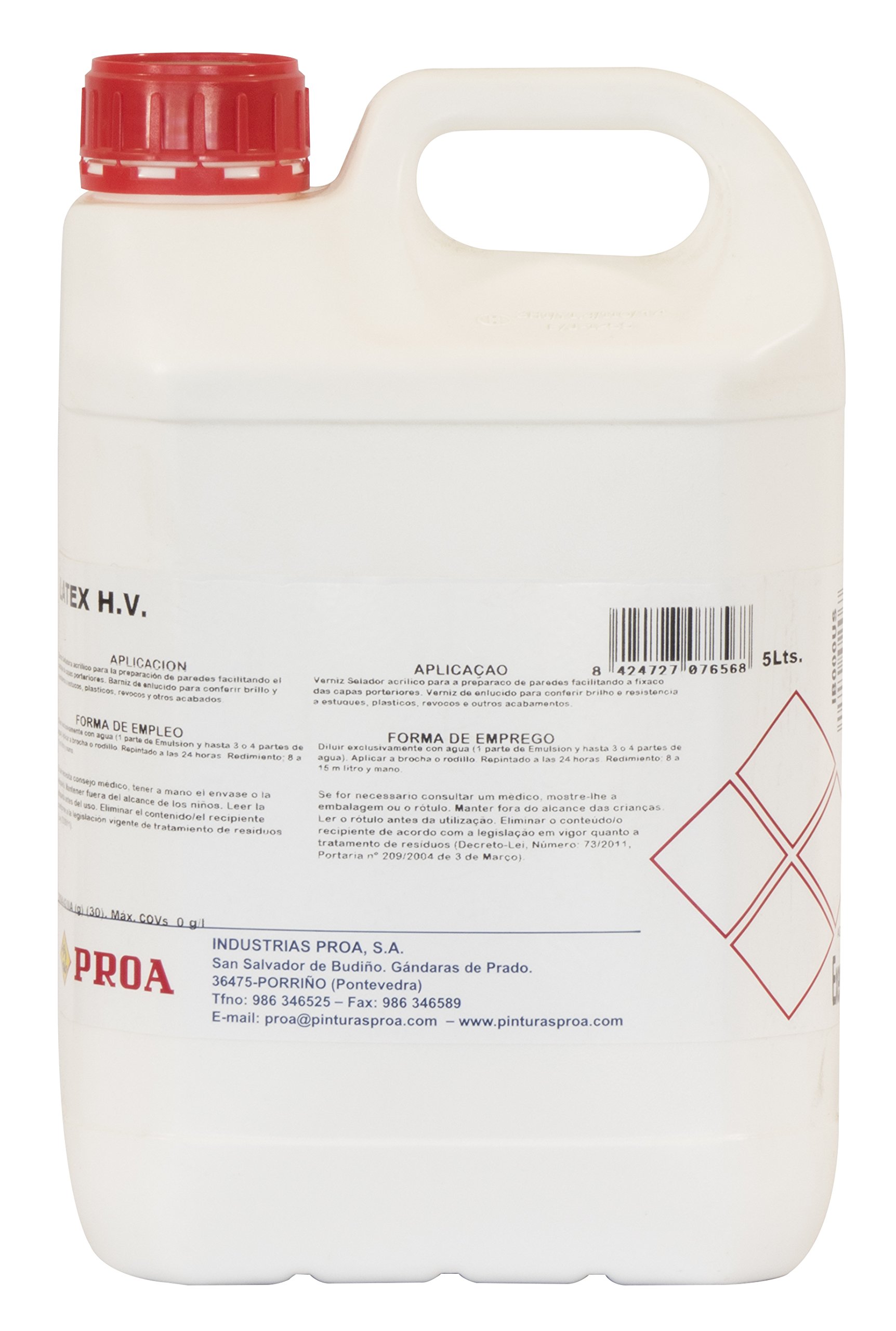 PROA Latex Water Primer for Walls Transparent 5 L