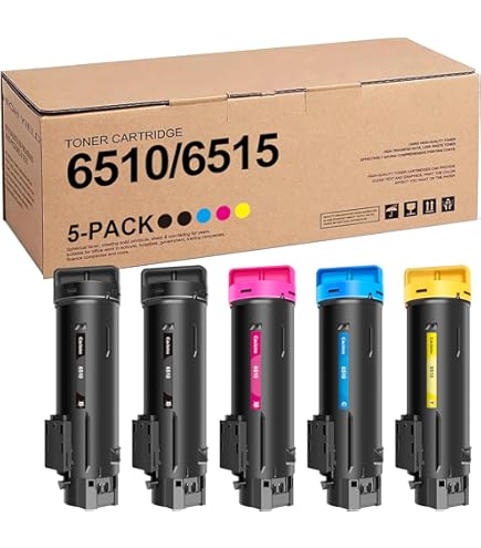 GREENBOX High Yield Drum Unit For Xerox Phaser 6510/WorkCentre 6515 - 48K Page Yield, 4-Pack