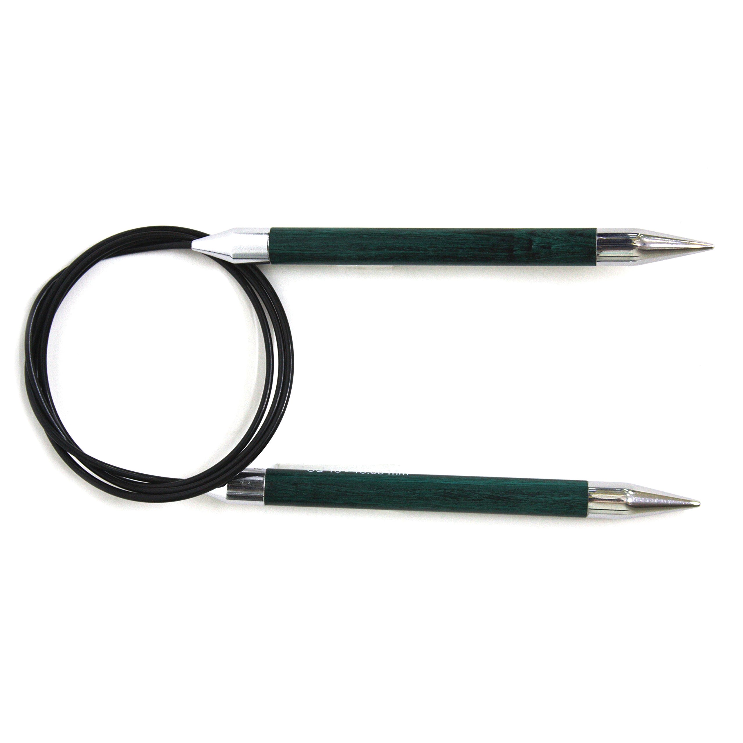 KnitPro Royale Swivel circular needle 100cm 10.00mm - 3pcs