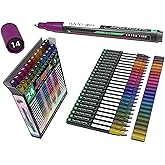 TOOLI-ART Acrylic Paint Markers Paint Pens Special Colors Set For Rock Painting, Canvas, Fabric, Glass, Mugs, Wood, Ceramics, Plastic, Multi-Surface. Non Toxic, Water-based (JEWEL XF)