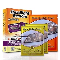 Clear Lights Tech Headlight Restoration Kit
