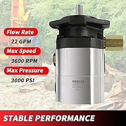 RYFT Hydraulic Log Splitter Pump 22GPM 2-Stage Gear