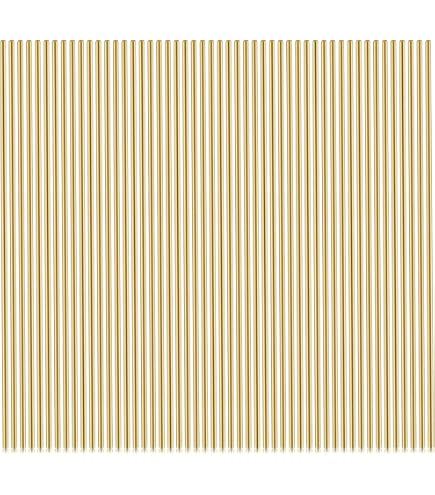 10 Tiges Rondes Laiton 5mm X 101.6mm - Barre Cuivre Solide Pour Modélisme, DIY, Soudure & Artisanat