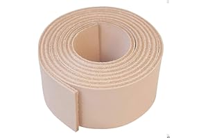 Sepici Leather Strap Natural 1/2" Inch to 4" Wide, 60-70 Inches Long (Heavy Weight)