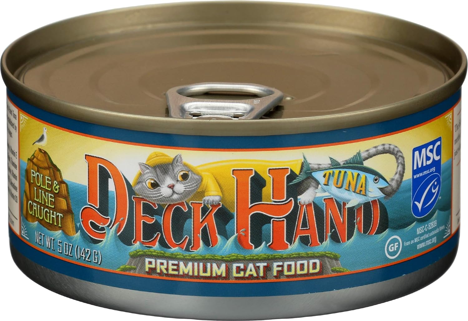 Deck Hand Premium Cat Food, Tuna 6 5 Oz cans Pet Supplies