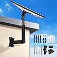 Bloazzup Starlink Mount, Adjustable Starlink Gen 3 Mount with Telescoping Support Arm, Rustproof, Weatherproof for Concrete W