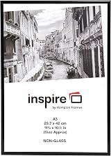 Hampton Frames Backloader A3 Poster Frame Pack of 3 Black Acrylic 29.7x42cm view 2