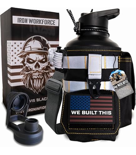 Blueangle 22oz Insulated Water Bottle – Stainless Steel, BPA-Free, Keeps Drinks Cold 24H, Hot 10H, Camo Design