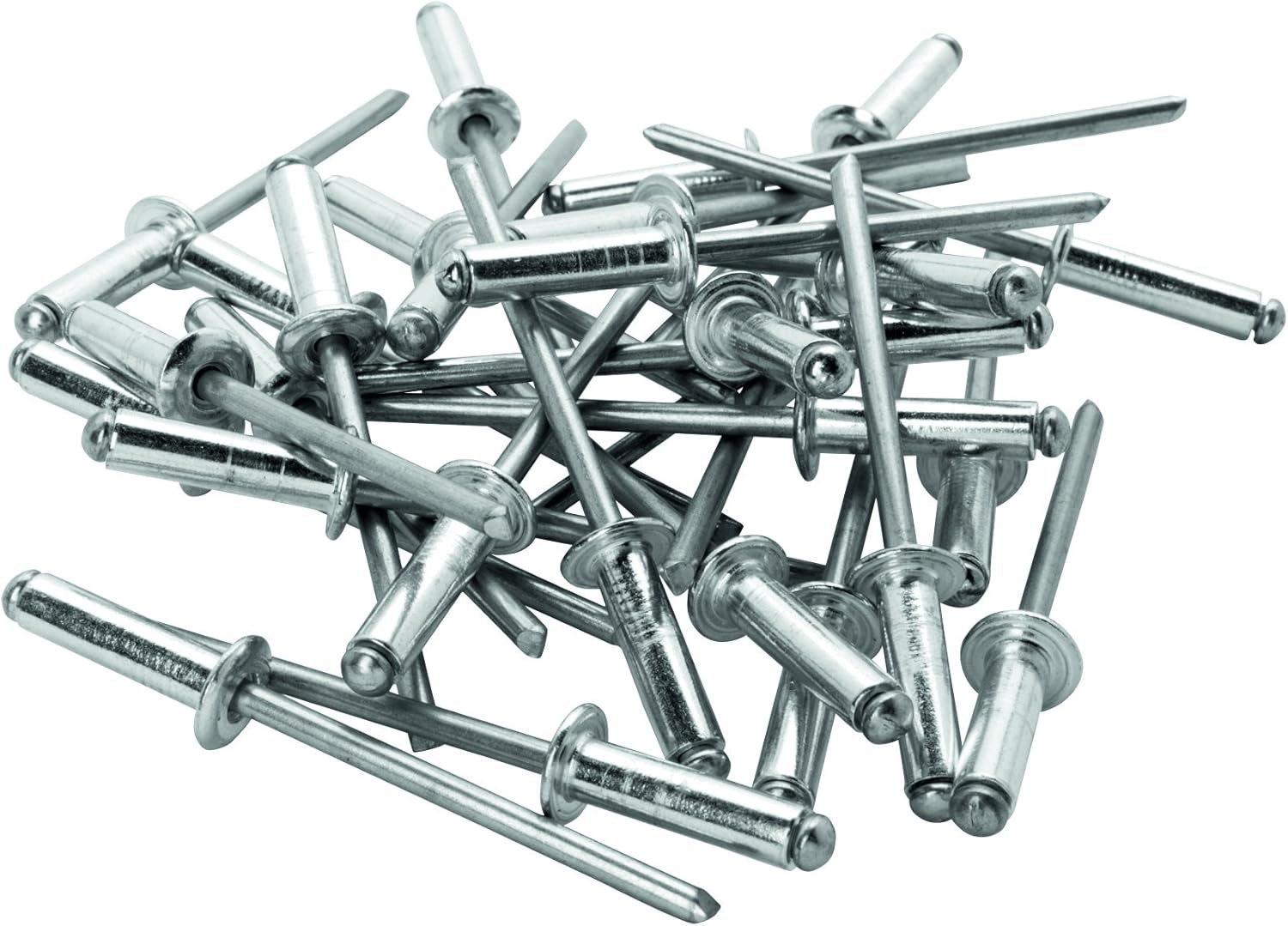 Rapid Rivets Standard Alumium rivets, 4,8 x 10 mm, 5000380 - 100 Pieces, Silver/ Blue/ Clear, 4.8 x 10mm - Image 4