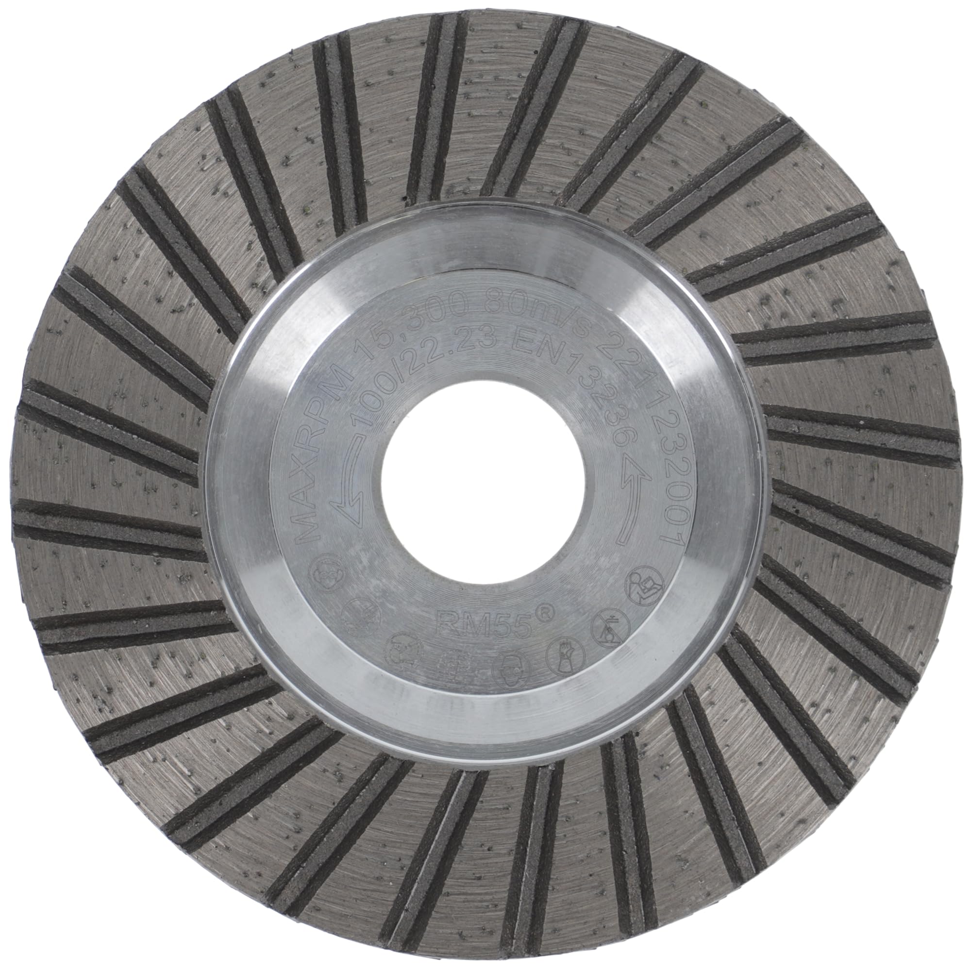 PRODIAMANT Premium Diamond Grinding Cup Wheel Granite 100mm x 22.2mm Diamond Grinding Head PDX829.088 100mm Matching Angle Grinder