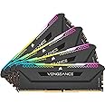Corsair Vengeance RGB Pro SL 32GB (4x8GB) DDR4 3200 (PC4-25600) C16 1.35V - Black (CMH32GX4M4E3200C16)
