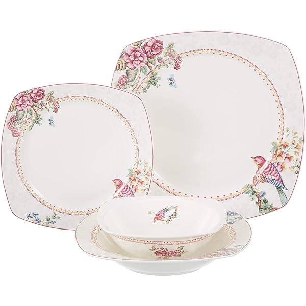 Pierre Cardin 71244768 Fiona 6 Kisilik Yemek Takimi Amazon Com Tr