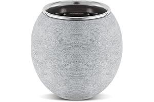 Hushee 1 Pc Sauna Aromatherapy Stone Cup, Sauna Essential Oil Diffuser, Aromatherapy Bowl Accessories with Stainless Steel Diffuser Bowl for Spa Luxury Oil Holder