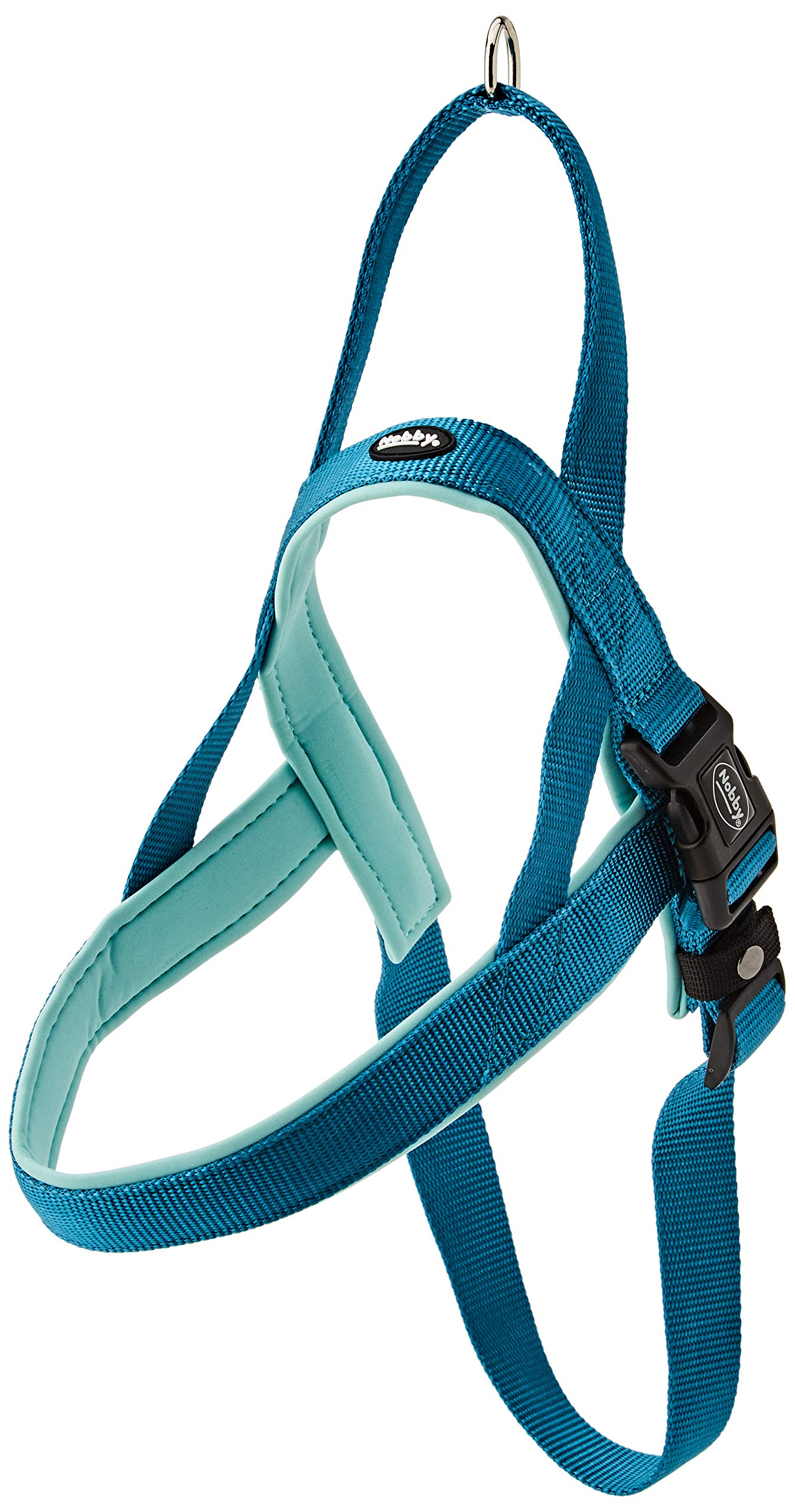 Nobby Classic Preno Norwegian Harness, 60-76 cm+46 cm/25-35 mm, Light Blue